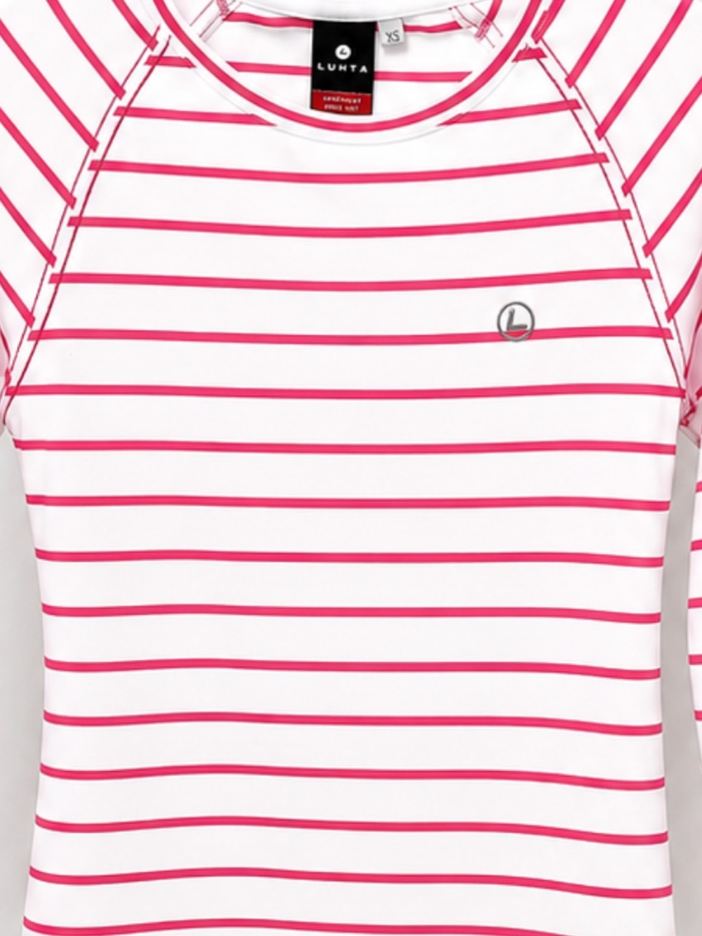 LUHTA – White & Pink Striped